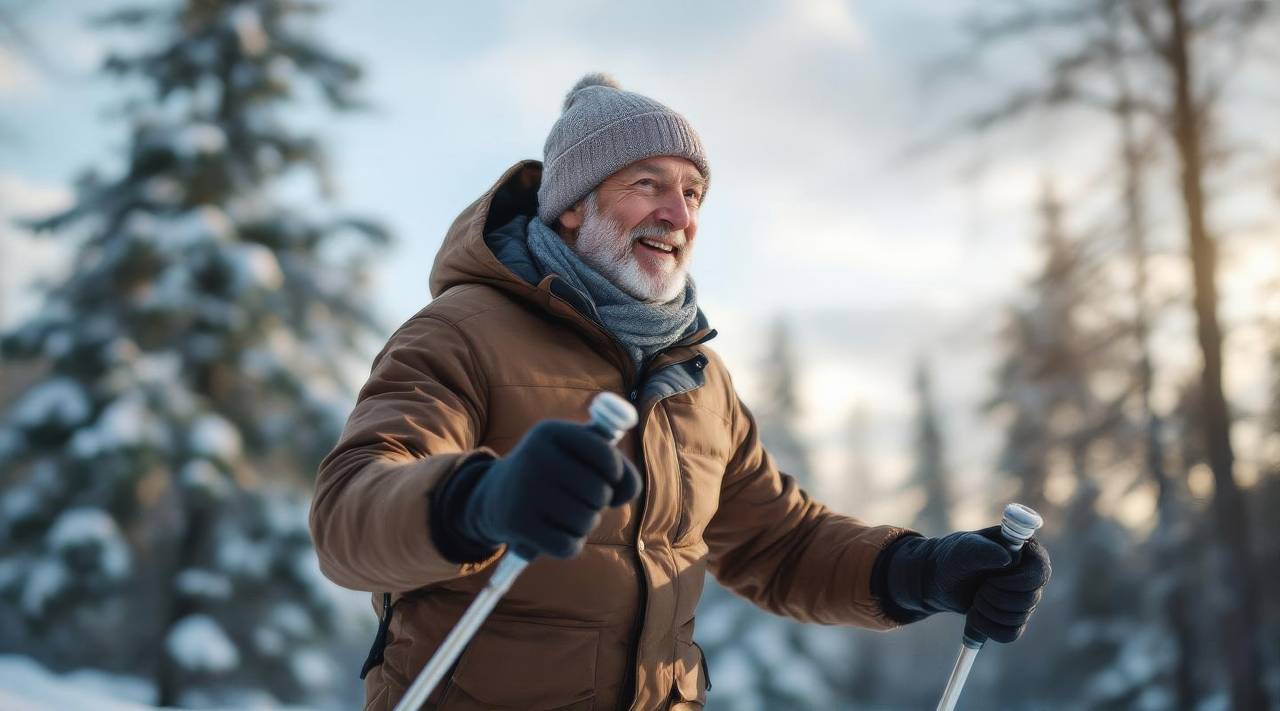 Person bei Bewegungsübungen